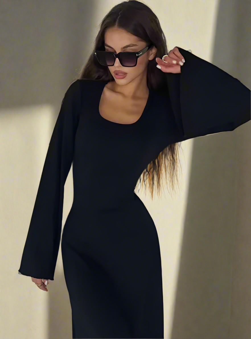 Ripped Maxi Dress