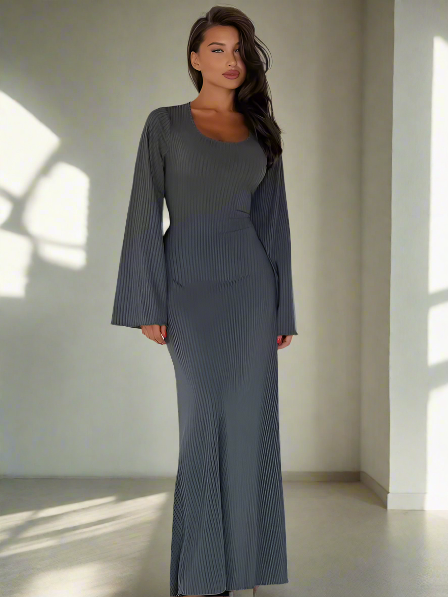 Ripped Maxi Dress